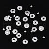 Ornament Accessories Plastic Paillette Beads X1-PVC-R014-3mm-01-4
