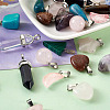 Natural & Synthetic Mixed Gemstone Pendants G-TA0001-21-12