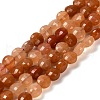 Natural Red Aventurine Beads Strands G-C179-A6mm-28-2