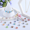 SOFPLATE 120Pcs Resin European Beads FIND-SP0002-05D-4