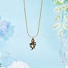 DICOSMETIC 120Pcs 4 Style Tibetan Style Alloy Pendants FIND-DC0003-99-4