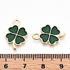 Rack Plating Alloy Enamel Pendants ENAM-N055-088-06LG-3