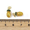 Brass Enamel Pendants KK-H072-18G-01-3