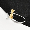 304 Stainless Steel Cuff Rings RJEW-P153-04G-2