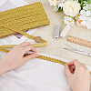 11M Polyester Wavy Lace Ribbon OCOR-WH0088-26A-3