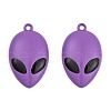 Spray Painted Alloy Pendants FIND-A040-06-04-1