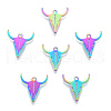 Ion Plating(IP) 201 Stainless Steel Charms STAS-N098-132M-2
