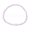 7pcs 7 Colors Round Glass Seed Beads Stretch Bracelets for Women BJEW-JB11779-2