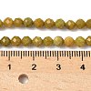 Natural Yellow Green Opal Beads Strands G-D306-A06-4mm-5