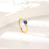 Elegant Stainless Steel Diamond Ring for Women's Daily Wear FF1490-4-1