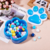 Paw Print DIY Footprint Storage Box & Lid Silicone Molds Set SIMO-TAC0006-03B-7