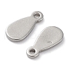 Non-Tarnish 201 Stainless Steel Charms STAS-K259-09P-2