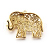 Tibetan Style Alloy Big Pendants X-TIBEP-29-AG-FF-2
