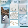 DELORIGIN 925 Sterling Silver Beads STER-DR0001-08D-6