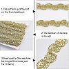 Metallic Polyester Ribbon OCOR-WH0065-07A-4