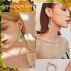 CREATCABIN 60Pcs 2 Color 304 Stainless Steel Leverback Earring Findings DIY-CN0002-52-5