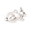 Tibetan Style Alloy Pendants FIND-A053-04AS-1