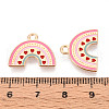 Alloy Enamel Pendants ENAM-T022-30-3