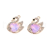 Alloy Glass Pendants PALLOY-N176-73KCG-02-1