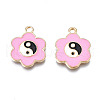 Alloy Enamel Pendants PALLOY-N153-57-2