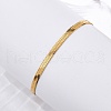 304 Stainless Steel Bracelets X-BJEW-D418-01G-2