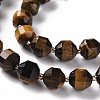Natural Tiger Eye Beads Strands X-G-S362-098C-3