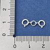 S925 Sterling Silver Double Spring Ring Clasps STER-R003-07S-3