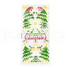 Christmas Theme OPP Plastic Storage Bags ABAG-B003-09-3