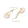 Shell Shape Dangle Earrings EJEW-JE06415-5