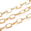 3.28 Feet Ion Plating(IP) 304 Stainless Steel Paperclip Chains X-CHS-F009-02A-G-2