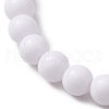 Round & Spring Acrylic Stretch Beaded Bracelets BJEW-JB10224-01-5