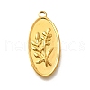 304 Stainless Steel Pendants STAS-E545-02G-1