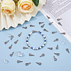 DICOSMETIC 100Pcs Tibetan Style Alloy Pendant FIND-DC0006-03-4