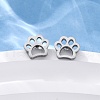 Tarnish Resistant 304 Stainless Steel Stud Earrings EJEW-F227-14P-4
