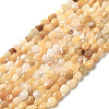 Natural Yellow Aventurine Beads Strands G-I351-A02-1