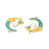 Alloy Enamel Pendants ENAM-D046-44G-01-2