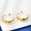 304 Stainless Steel Stud Earrings EJEW-G423-34B-G-2