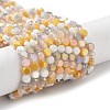 Electroplate Glass Beads EGLA-P056-01C-1