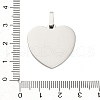 304 Stainless Steel Stamping Blank Tag Pendants STAS-Z126-02P-02-3