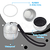 Aluminium Alloy Keychain AJEW-WH0561-90A-02-3