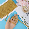 Gorgecraft 25 Yards Metallic Lace Trims OCOR-GF0003-22-3
