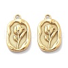 PVD Vacuum Plating 304 Stainless Steel Pendants STAS-R130-55G-1