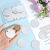 SOFPLATE 25Pcs Aluminum Pendants FIND-SP0002-68A-02-3