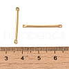 Ion Plating(IP) 304 Stainless Steel Connector Charms STAS-Q323-06C-G-3