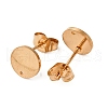 304 Stainless Steel Stud Earring Findings STAS-H436-21G-01-2