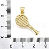 Rack Plating Brass Pendants KK-K401-65G-3