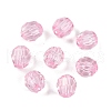 Transparent Acrylic Beads OACR-Q015-01B-1
