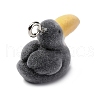 Flocky Resin Pendants FIND-S001-14I-2