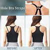 96Pcs 16 Style Plastic Bra Strap Clips AJEW-FG0002-09-4