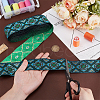 7M Polyester Jacquard Rhombus Ribbon OCOR-WH0100-06A-3